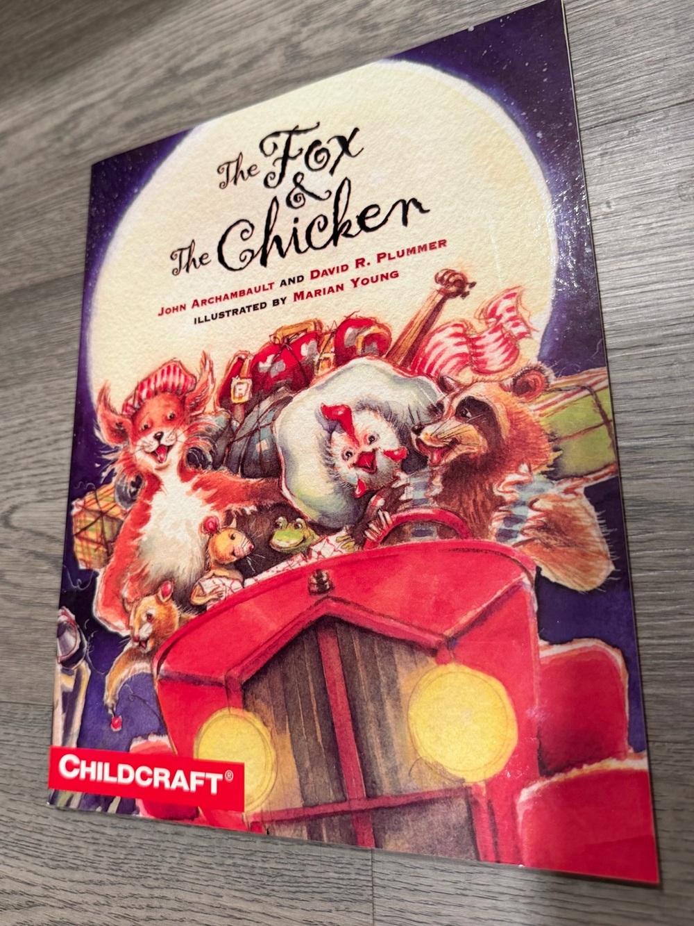 Childcraft Fox & the Chicken 2005 Signed by John Archambault & Donald Plummer